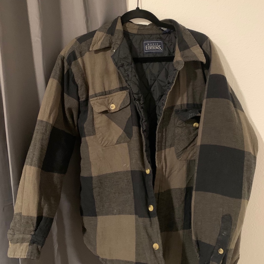 Flannel jacket